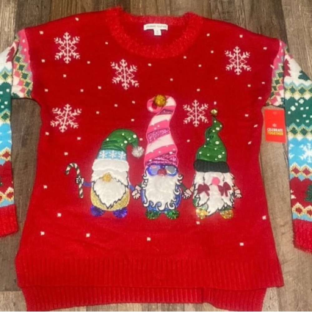 New Women’s Celebrate Together Ugly Sweater